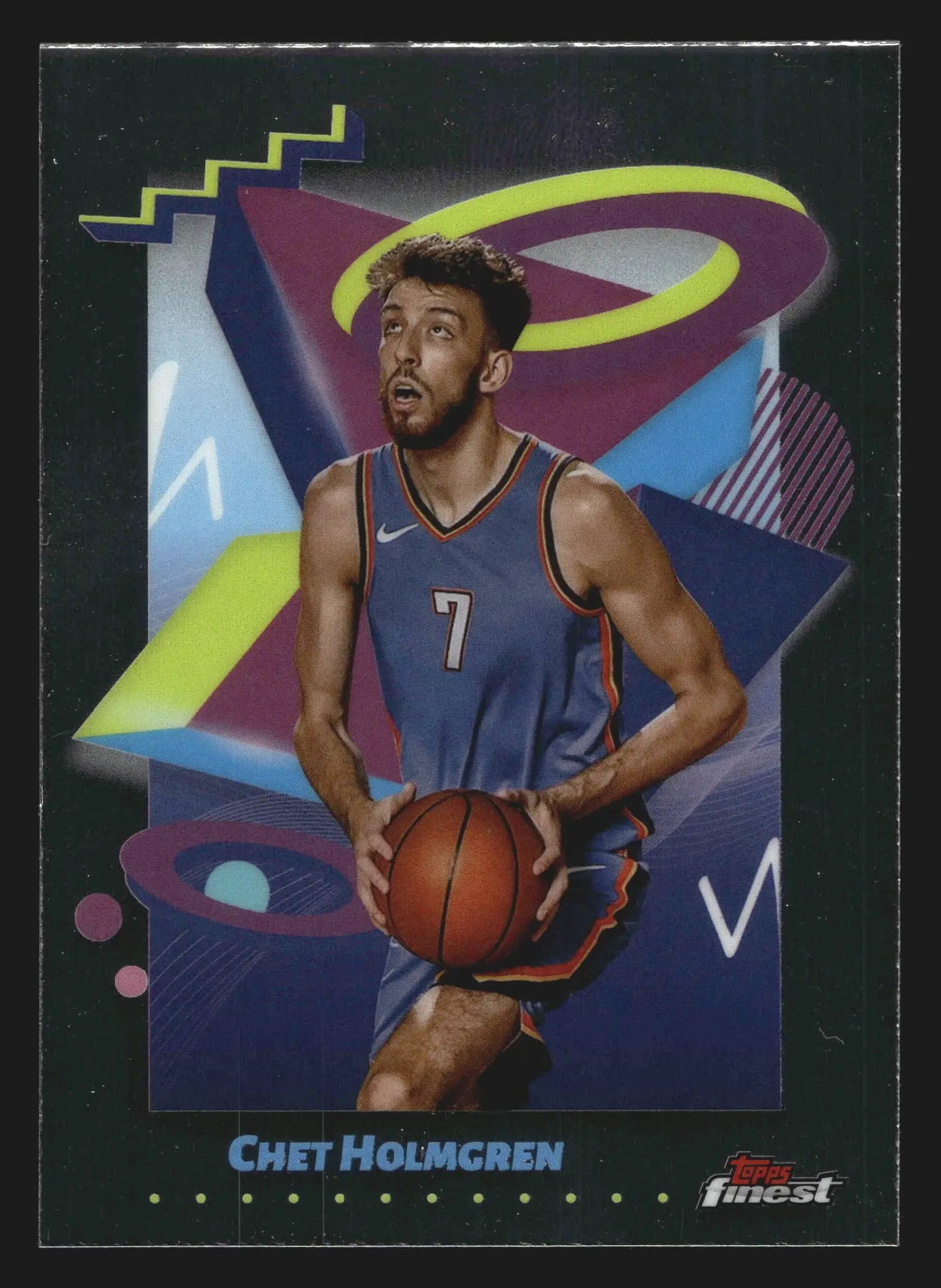 2024-25 Topps Finest Chet Holmgren #266 Thunder - Basketball Card Single