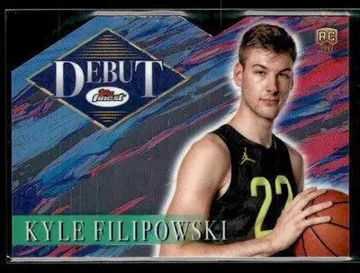 2024-25 Topps Finest #D-12 Kyle Filipowski Debut - Basketball Card Single
