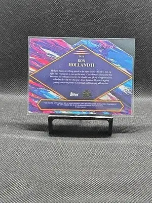 2024-25 Topps Finest - Debut Ron Holland II #D-11 (RC) - Basketball Card Single
