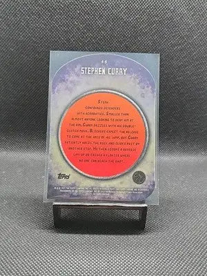 2024-25 Topps Finest - Finishers Stephen Curry #F-5 - Basketball Card Single