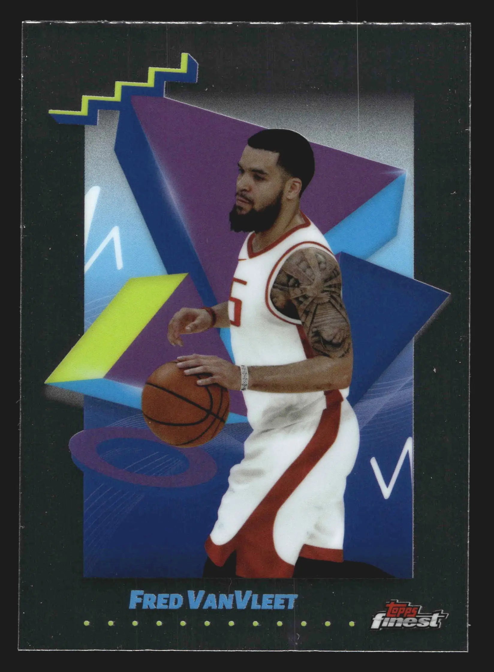 2024-25 Topps Finest Fred VanVleet #129 Houston Rockets - Basketball Card Single