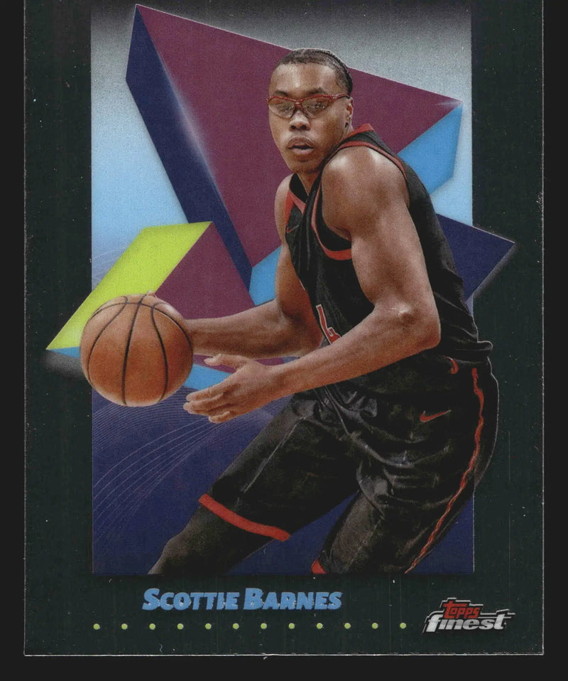 2024-25 Topps Finest Scottie Barnes #91 Toronto Raptors