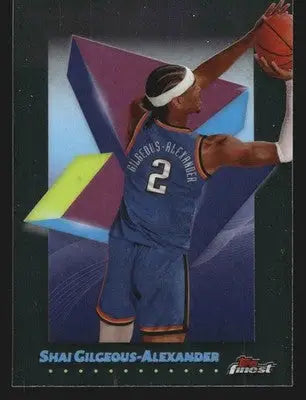 2024-25 Topps Finest Shai Gilgeous-Alexander #67 Thunder - Basketball Card Single