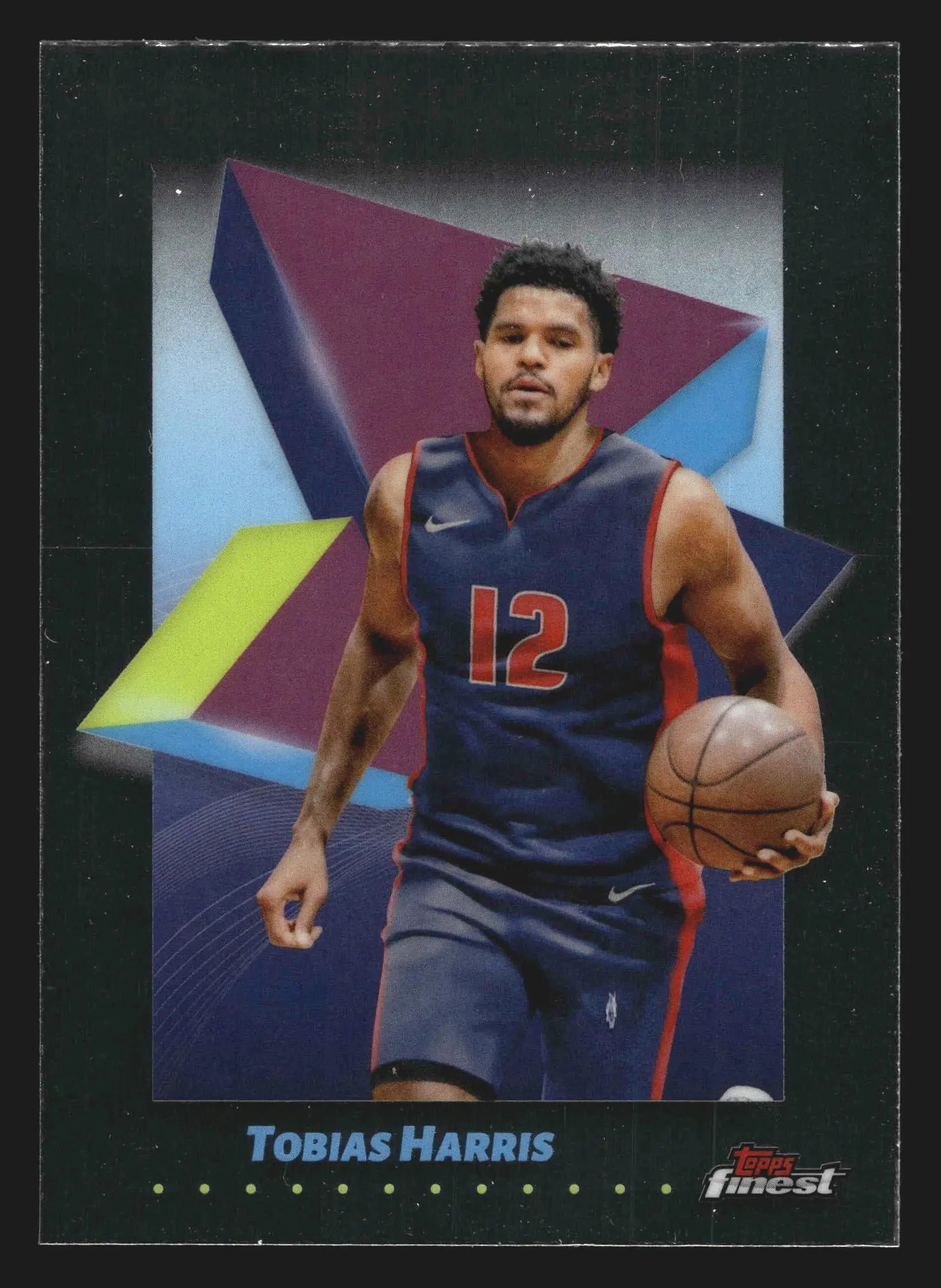 2024-25 Topps Finest Tobias Harris #32 Detroit Pistons