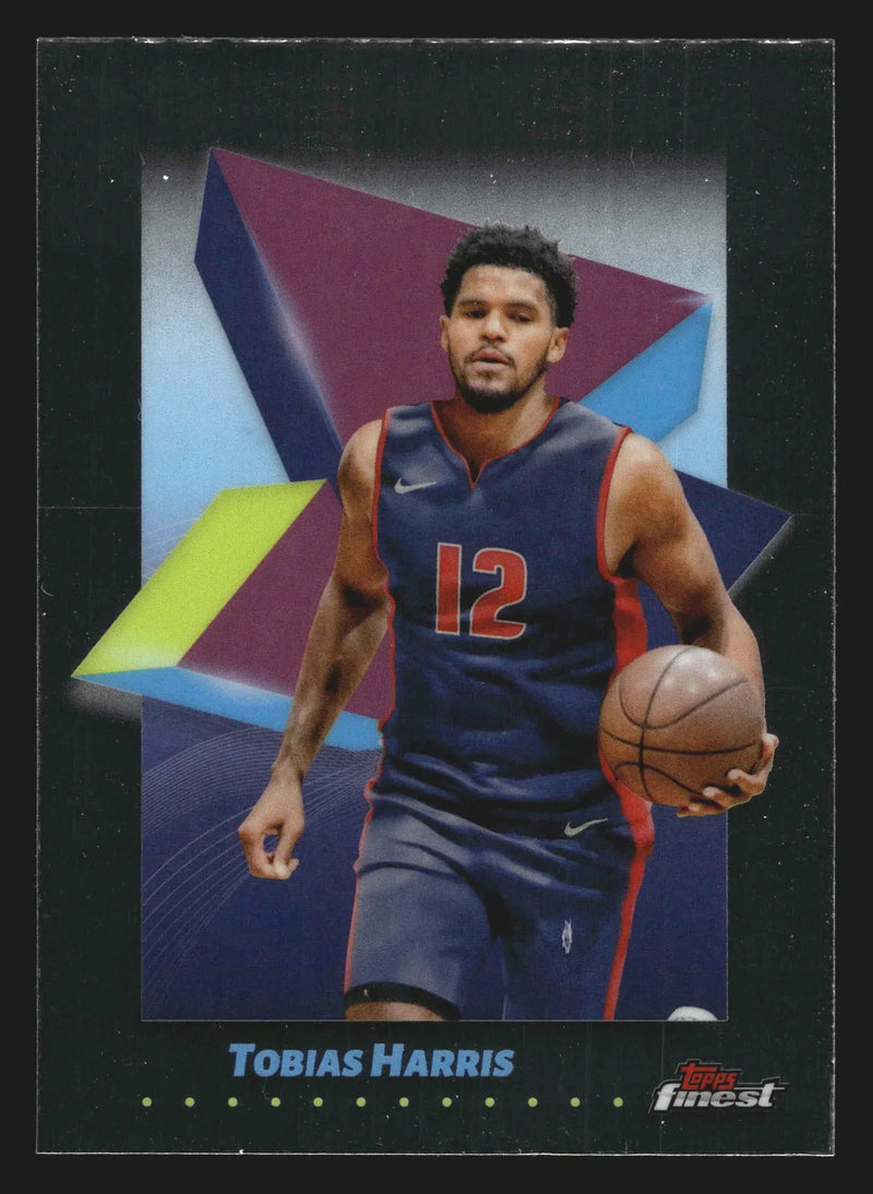 2024-25 Topps Finest Tobias Harris #32 Detroit Pistons