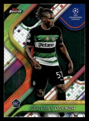 2024-25 Topps Finest UEFA Club Comp #116 Geovany Quenoa - Soccer Card Single