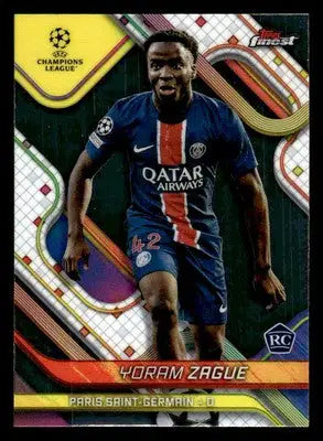 2024-25 Topps Finest UEFA Club Comp #12 Yoram Zague - Soccer Card Single