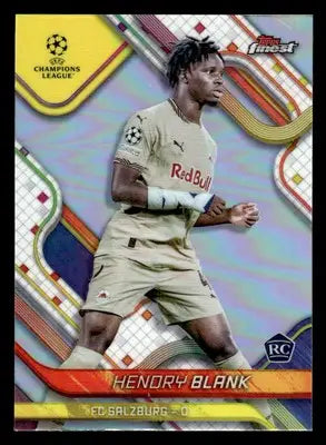 2024-25 Topps Finest UEFA Club Comp #128 Hendry Blank Refractor - Soccer Card Single