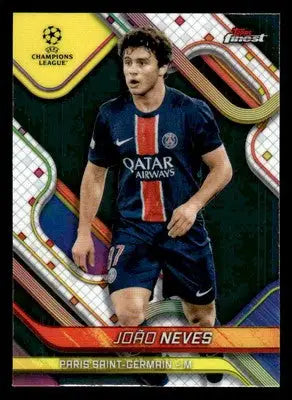 2024-25 Topps Finest UEFA Club Comp #135 Joao Neves - Soccer Card Single