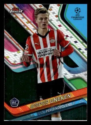 2024-25 Topps Finest UEFA Club Comp #24 Jesper Uneken - Soccer Card Single
