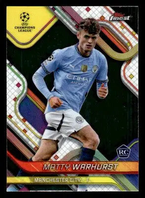 2024-25 Topps Finest UEFA Club Comp #31 Matty Warhurst - Soccer Card Single