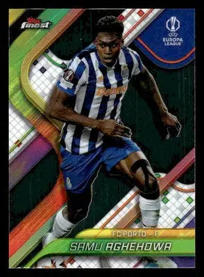 2024-25 Topps Finest UEFA Club Comp #44 Samu Aghehowa - Soccer Card Single