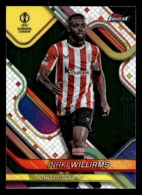 2024-25 Topps Finest UEFA Club Comp #94 Inaki Williams - Soccer Card Single