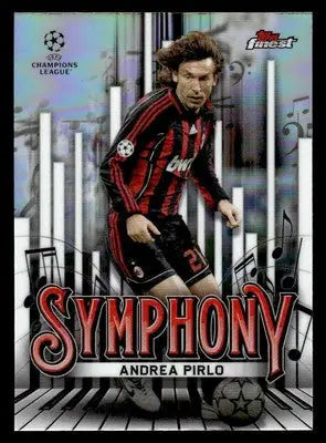 2024-25 Topps Finest UEFA Club Comp #SY-4 Andrea Pirlo Symphony - Soccer Card Single