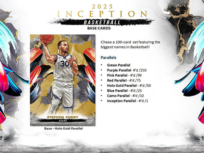 2024-25 Topps Inception NBA Basketball Hobby Box - Sports Cards - Basketball Sealed