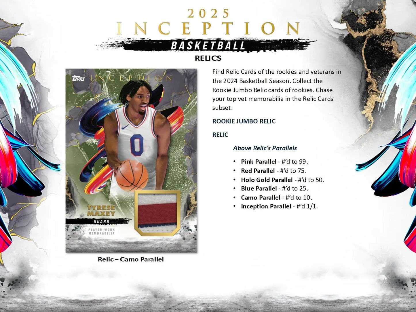 2024-25 Topps Inception NBA Basketball Hobby Box - Sports Cards - Basketball Sealed