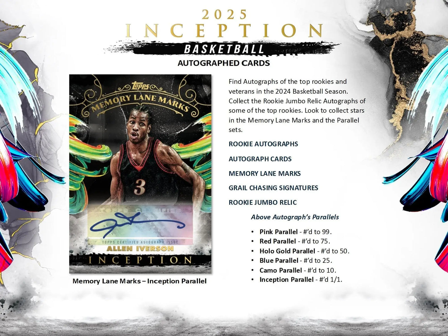 2024-25 Topps Inception NBA Basketball Hobby Box - Sports Cards - Basketball Sealed