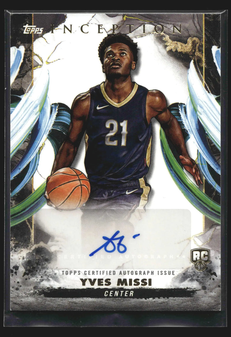 2024-25 Topps Inception Yves Missi Rookie Auto #RA-YM RC Pelicans