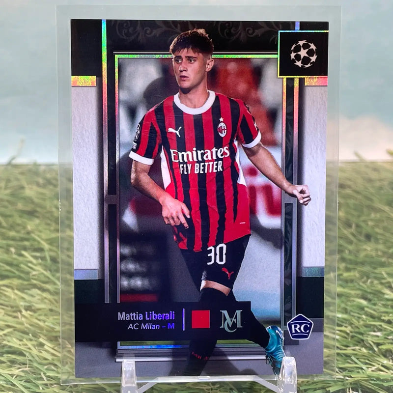 2024-25 Topps Museum Collection UCC Soccer #30 Mattia Liberali Rookie (RC) - Soccer Card Single