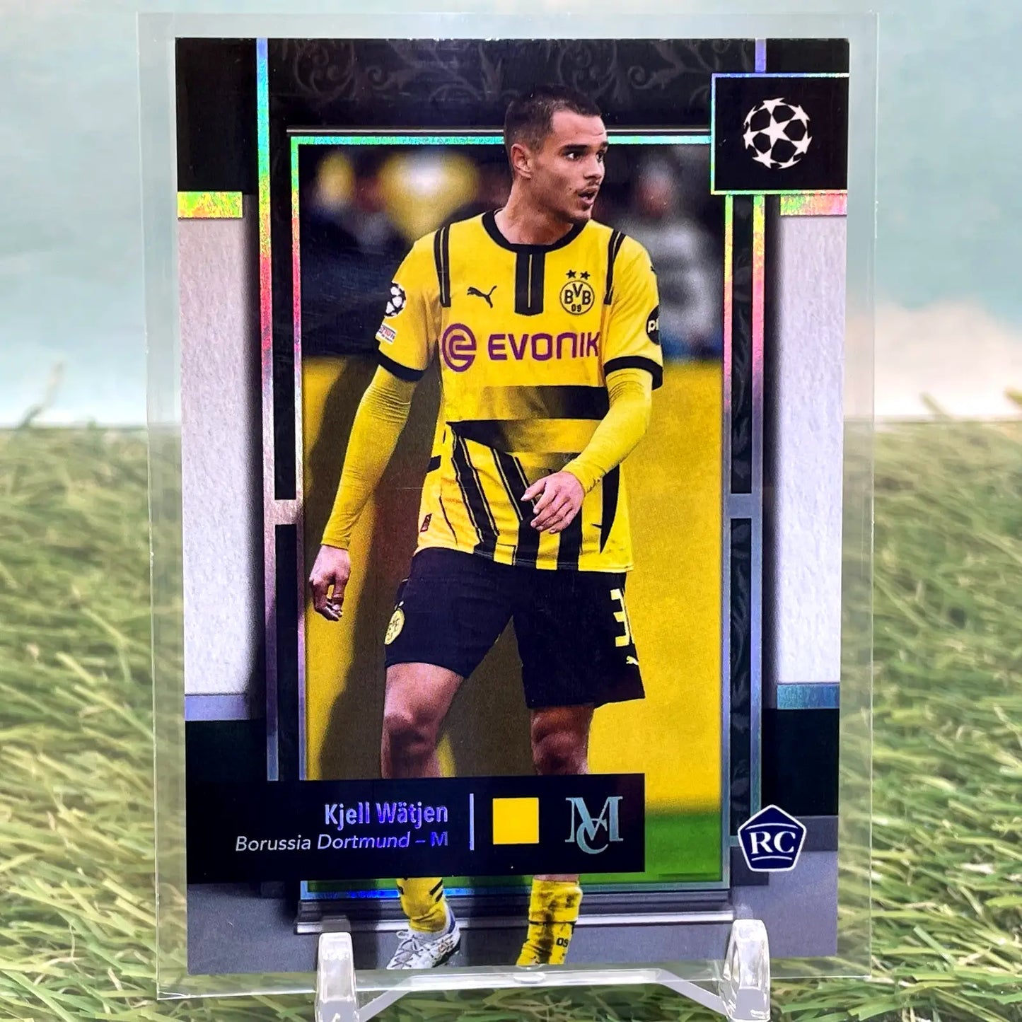 2024-25 Topps Museum Collection UEFA KJELL WATJEN Base BVB #38 - Soccer Card Single