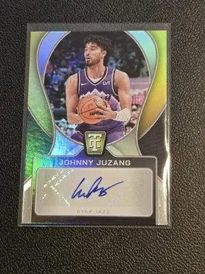 2024-25 totally certified johnny juzang #TCS-JUZ gold auto - Basketball Card Single