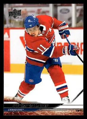 2024-25 Upper Deck #100 Brendan Gallagher - Hockey Card Single