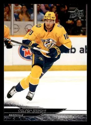 2024-25 Upper Deck #109 Colton Sissons - Hockey Card Single