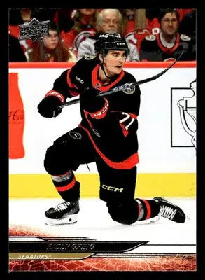 2024-25 Upper Deck #131 Ridly Greig - Hockey Card Single