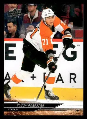 2024-25 Upper Deck #137 Tyson Foerster - Hockey Card Single