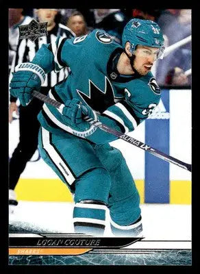 2024-25 Upper Deck #150 Logan Couture - Hockey Card Single