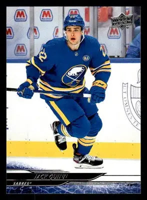2024-25 Upper Deck #27 Jack Quinn - Hockey Card Single