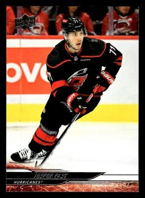 2024-25 Upper Deck #40 Jesper Fast - Hockey Card Single