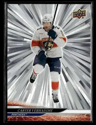 2024-25 Upper Deck #81 Carter Verhaeghe Outburst Silver - Hockey Card Single