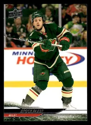 2024-25 Upper Deck #92 Brock Faber - Hockey Card Single
