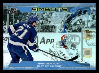 2024-25 Upper Deck #AB-10 Brayden Point Aimbots - Hockey Card Single
