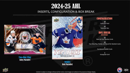2024-25 Upper Deck AHL Hockey Hobby Box - Sports Card Hobby Boxes