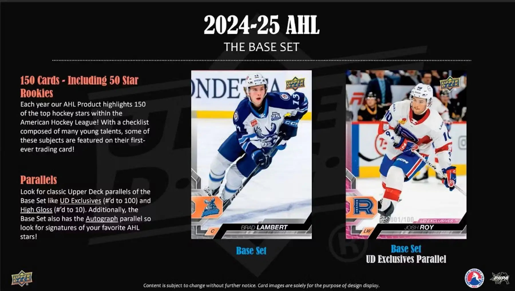 2024-25 Upper Deck AHL Hockey Hobby Box - Sports Card Hobby Boxes