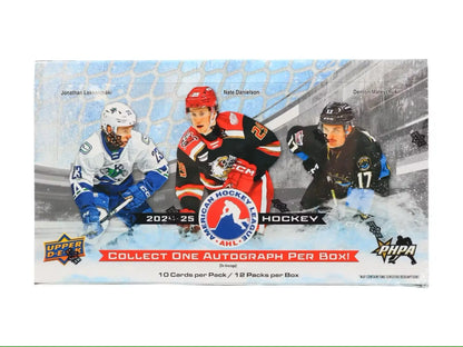 2024-25 Upper Deck AHL Hockey Hobby Box - Sports Card Hobby Boxes