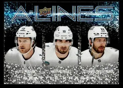 2024-25 Upper Deck #AL-25 Jared McCann/Matty Beniers/Oliver Bjorkstrand A-Lines - Hockey Card Single