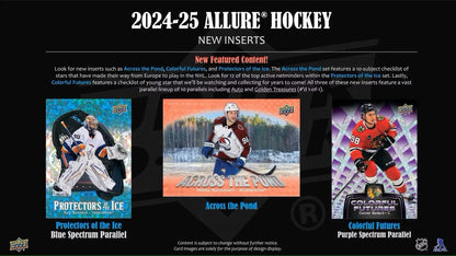 2024-25 Upper Deck Allure Hockey Hobby Box | Columbia Sports Cards - Sports Card Hobby Boxes