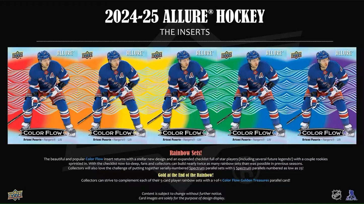 2024-25 Upper Deck Allure Hockey Hobby Box | Columbia Sports Cards - Sports Card Hobby Boxes