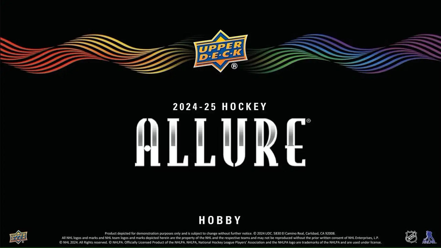2024-25 Upper Deck Allure Hockey Hobby Box | Columbia Sports Cards - Sports Card Hobby Boxes