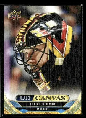 2024-25 Upper Deck #C-42 Thatcher Demko UD Canvas - Hockey Card Single