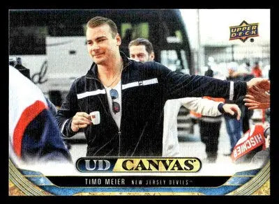 2024-25 Upper Deck #C121 Timo Meier UD Canvas - Hockey Card Single
