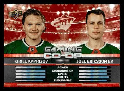 2024-25 Upper Deck #CGO-25 Sebastian Aho / Andrei Svechnikov Gaming Co-Op - Hockey Card Single
