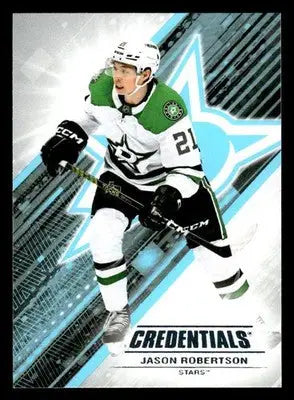 2024-25 Upper Deck Credentials #21 Jason Robertson - Hockey Card Single
