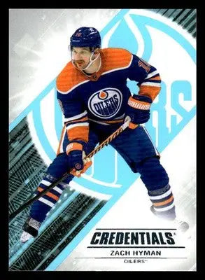 2024-25 Upper Deck Credentials #25 Zach Hyman - Hockey Card Single