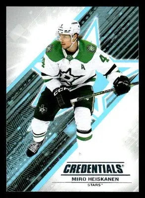 2024-25 Upper Deck Credentials #4 Miro Heiskanen - Hockey Card Single