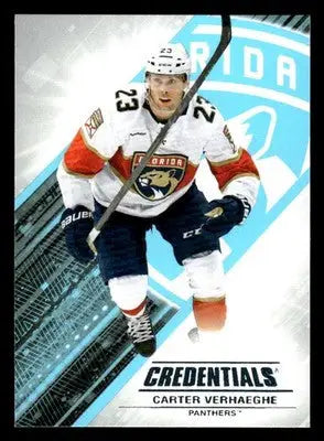 2024-25 Upper Deck Credentials #46 Carter Verhaeghe - Hockey Card Single