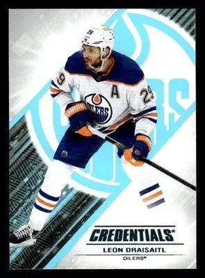 2024-25 Upper Deck Credentials #47 Leon Draisaitl - Hockey Card Single